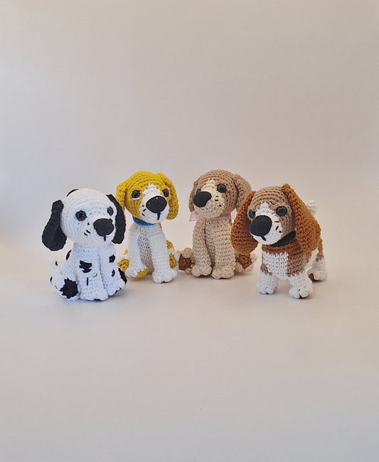 Amigurumis y huellas