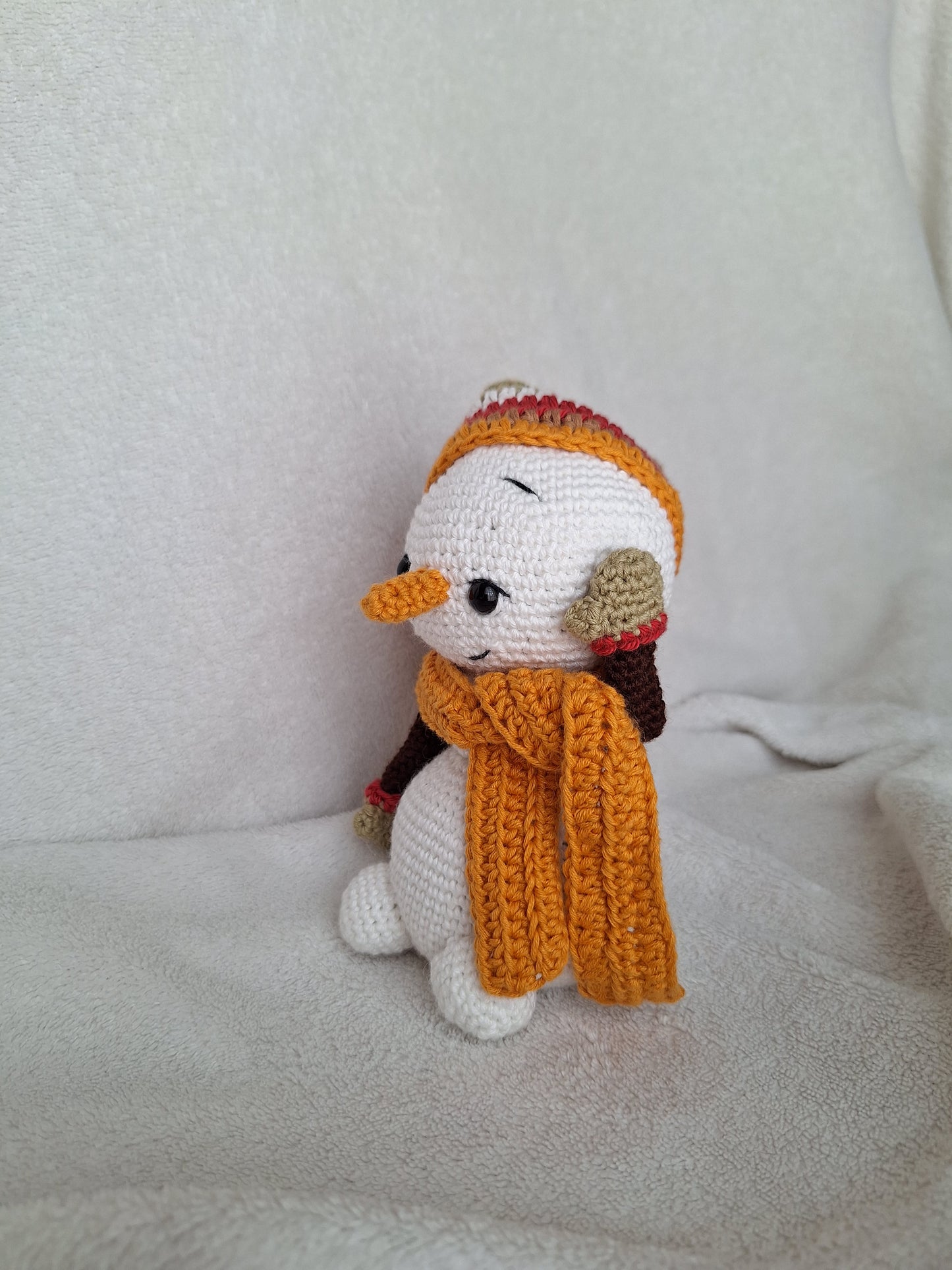 Muñeco de Nieve de crochet ❄️