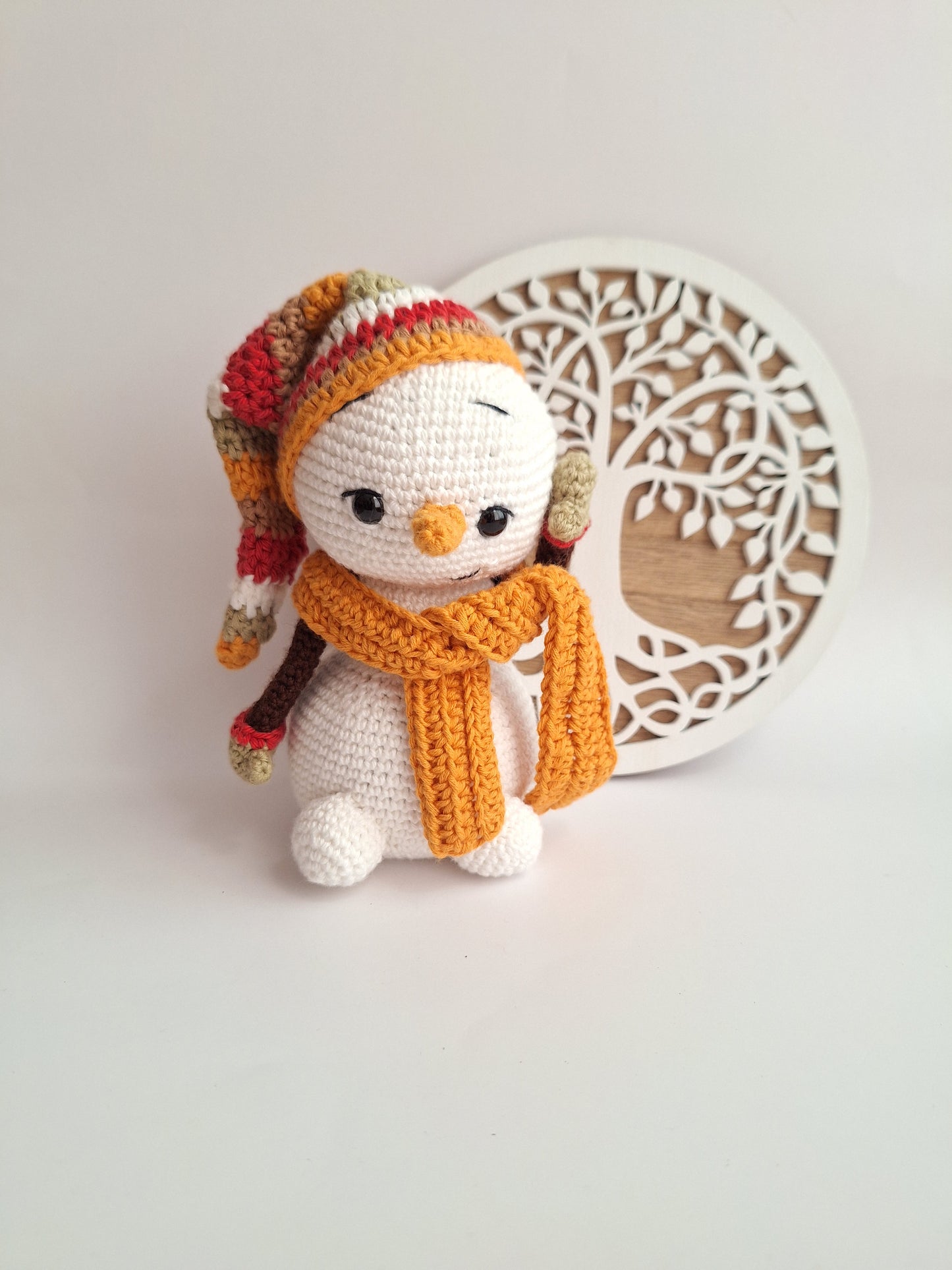 Muñeco de Nieve de crochet ❄️