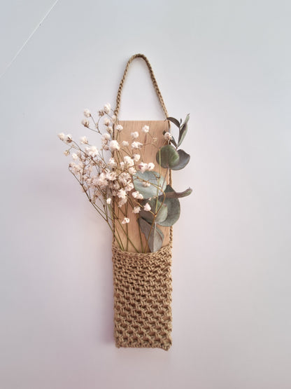 🍃 Colgante con flores secas