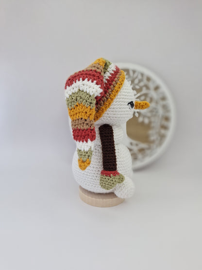 Muñeco de Nieve de crochet ❄️