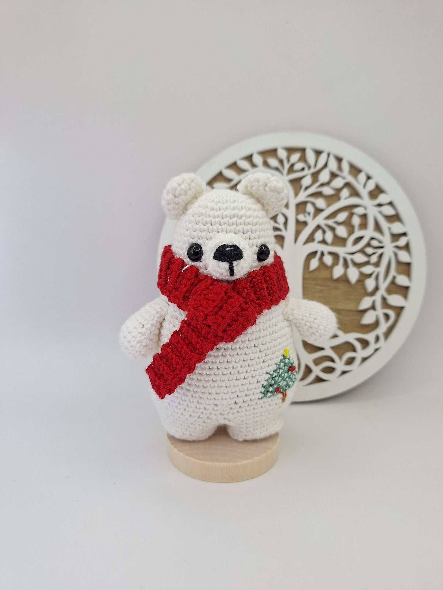 Oso Polar de crochet 🐻‍❄️