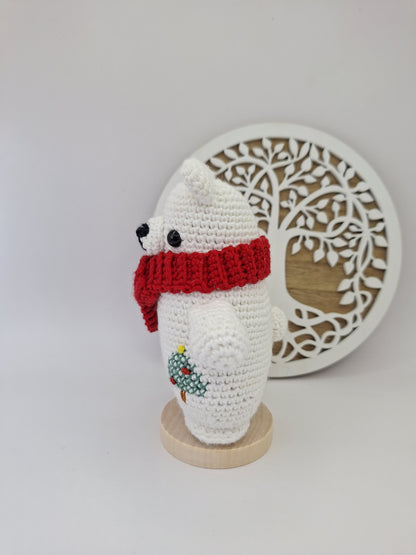 Oso Polar de crochet 🐻‍❄️