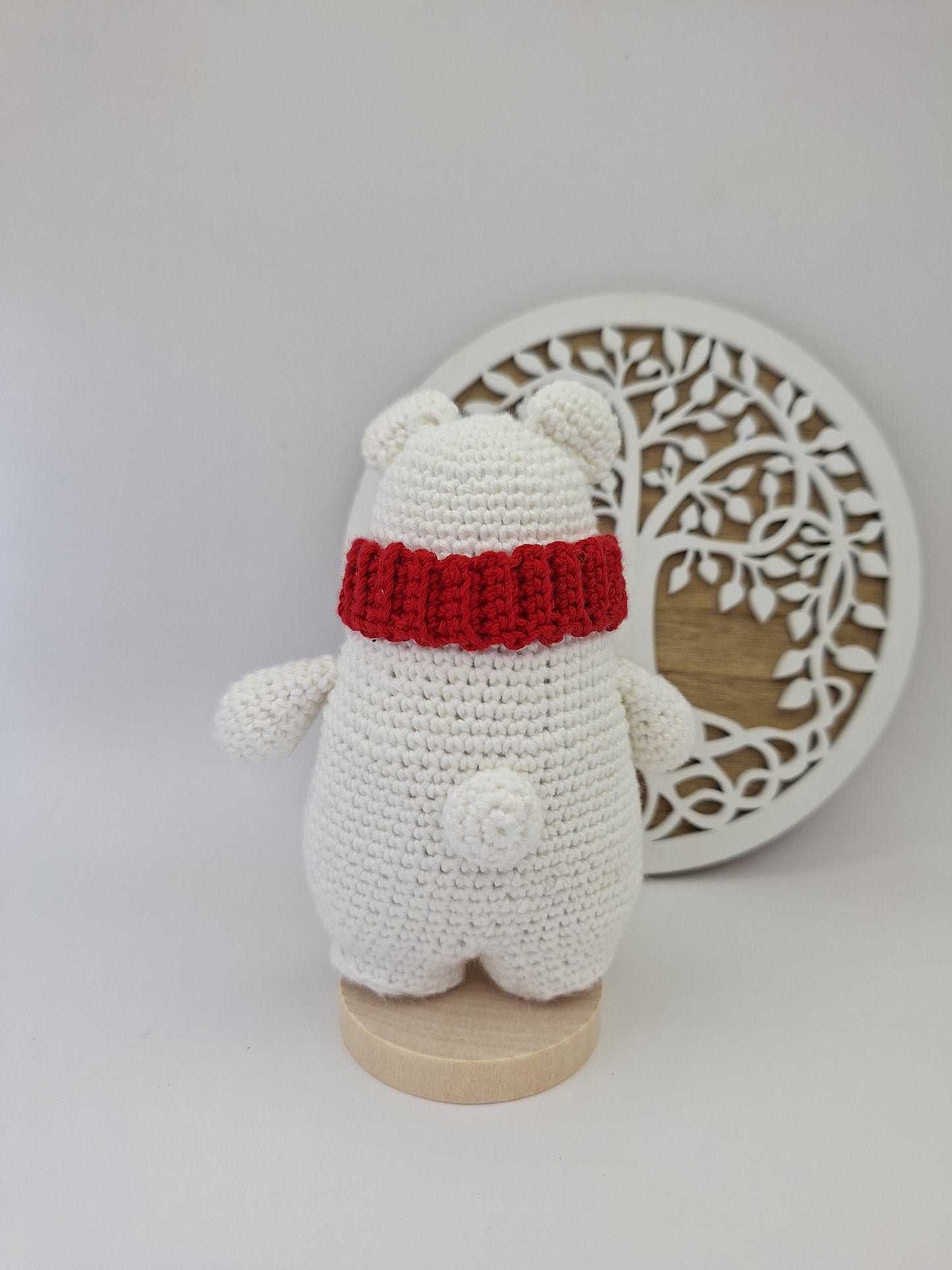 Oso Polar de crochet 🐻‍❄️
