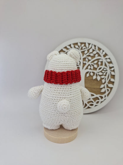 Oso Polar de crochet 🐻‍❄️